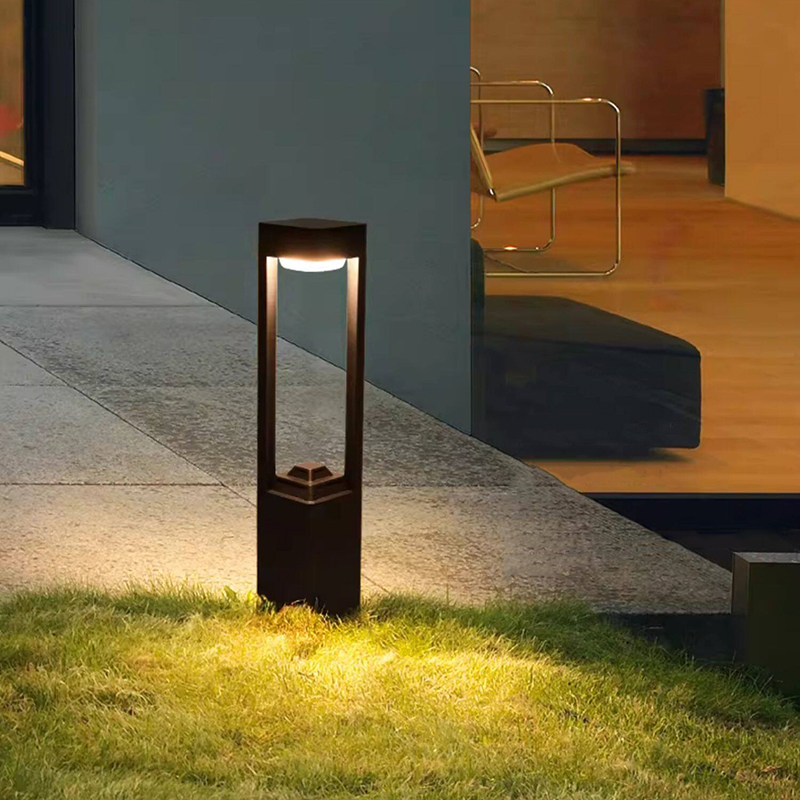Outdoor Lighting And Decor - Leuchtende Stehlampe für den Innenhof, Solar-LED-Außenbeleuchtung,