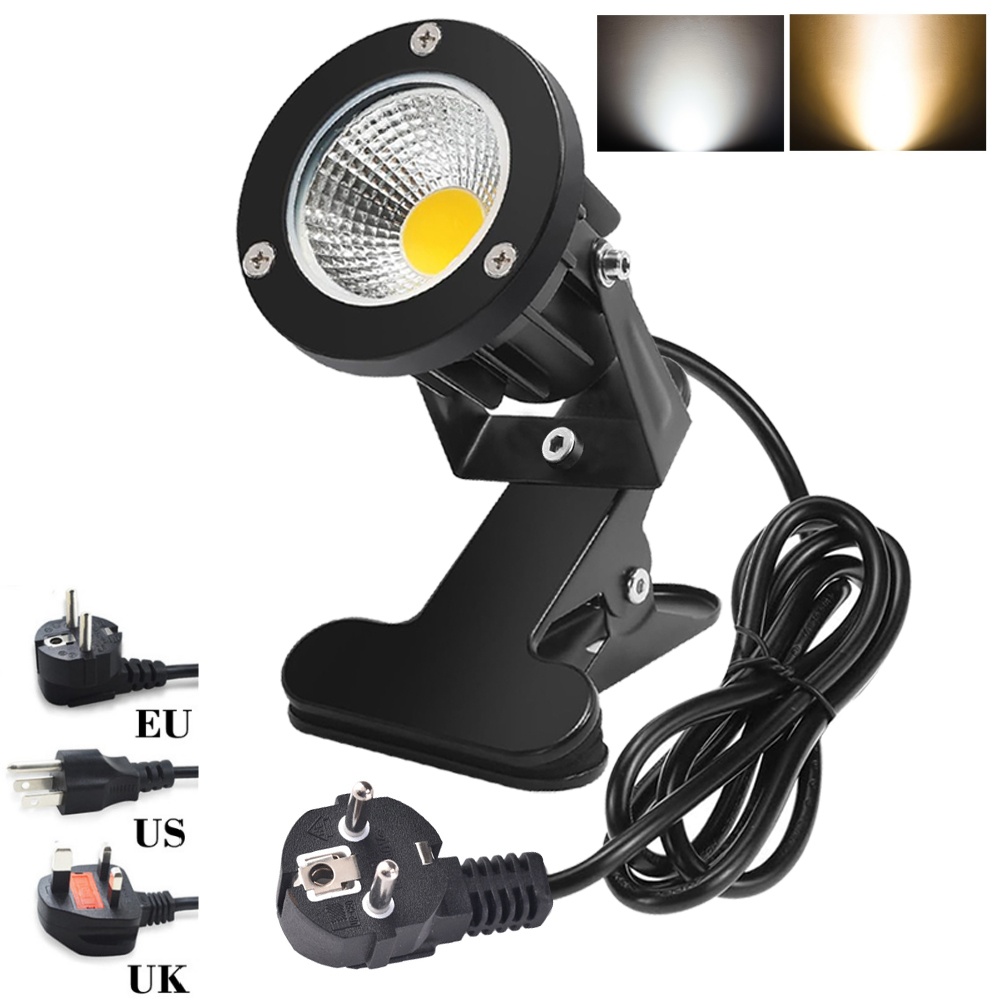 Outdoor Lighting Uk - Clip-On-Spot-Licht, wasserdicht, 12 W, 110 V,