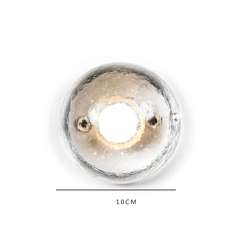 Outdoor Lighting Bronze - Moderne LED-Leuchten Minimalistische Kunst-Kristall-Wandlampe Außen-Treppenhaus Villa