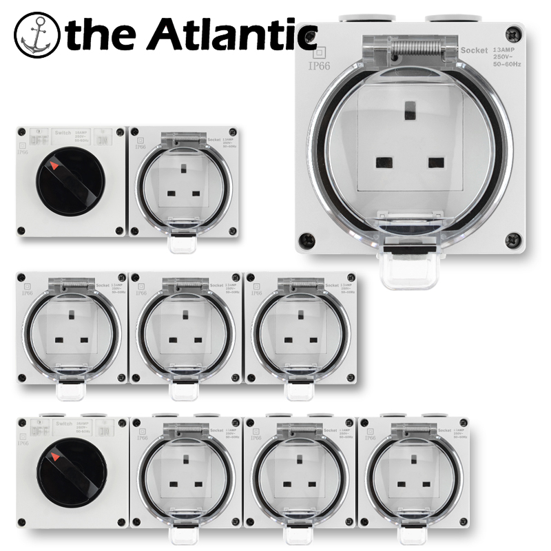 Outdoor Lighting Uk - UK Standard Steckdose IP66 Outdoor Garten