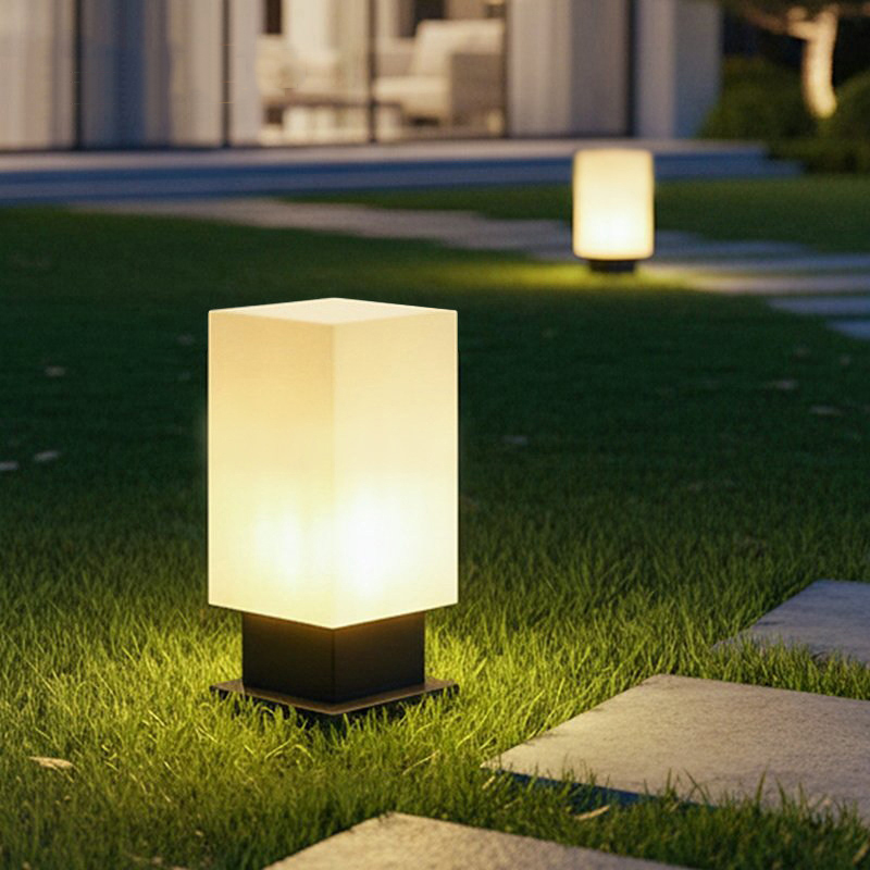Outdoor Lighting And Decor - Leuchtende Stehlampe für den Hof, Solar-LED-Außenbeleuchtung,