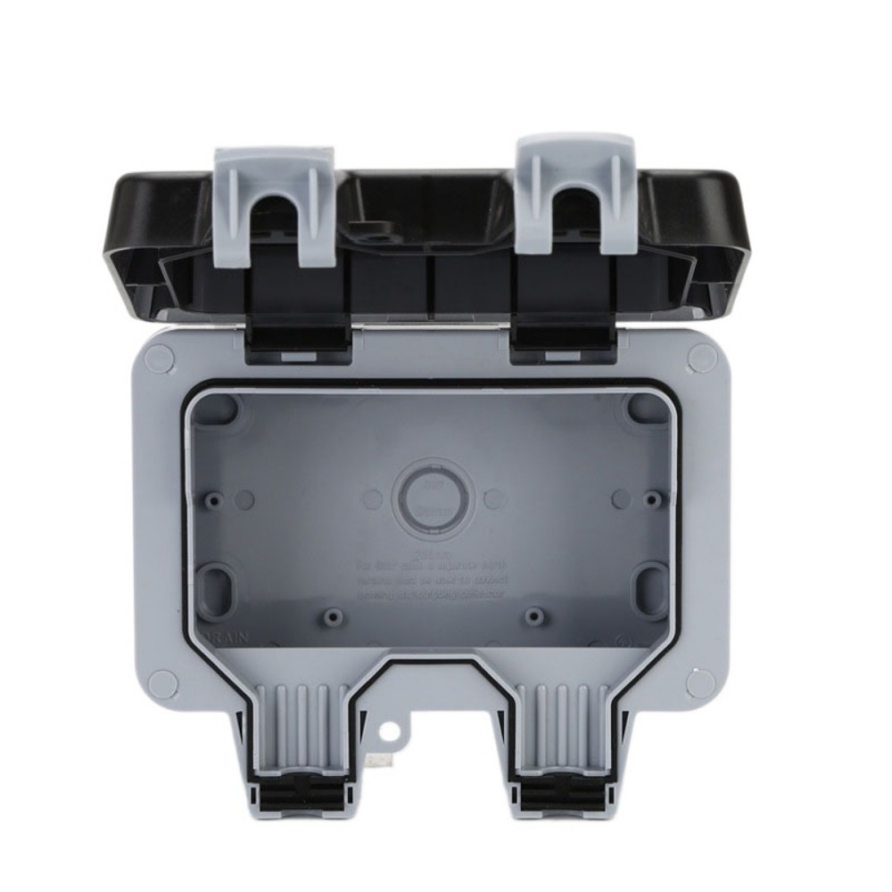 Outdoor Lighting Uk - Wasserdichtes Design Wandschalter-Steckdose UK-Stecker USB-Anschluss Außen-Schaltsteckdose