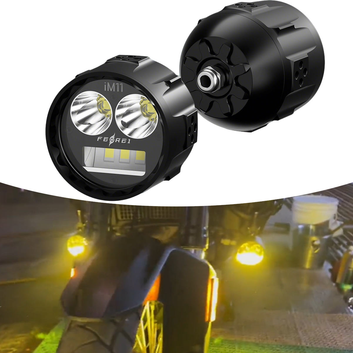 Outdoor Lighting Spotlight - Motorrad Abblendlicht LED Zusatzlicht Super High