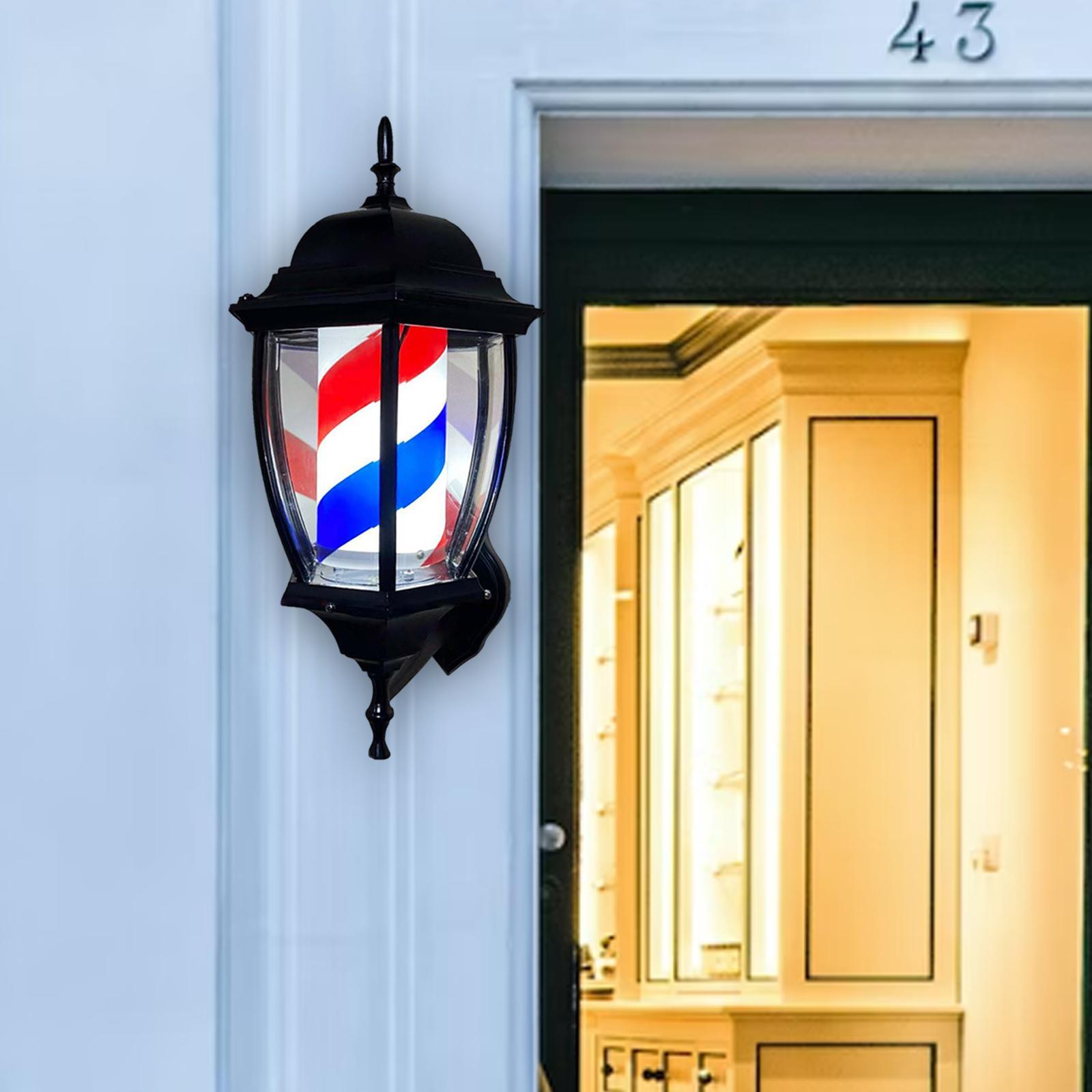 Outdoor Lighting Pole - Barber Pole Light Rotierende Beleuchtung für
