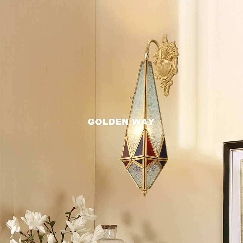 Outdoor Lighting Bronze - Europäische Messing Wandleuchte Outdoor/Indoor LED Design