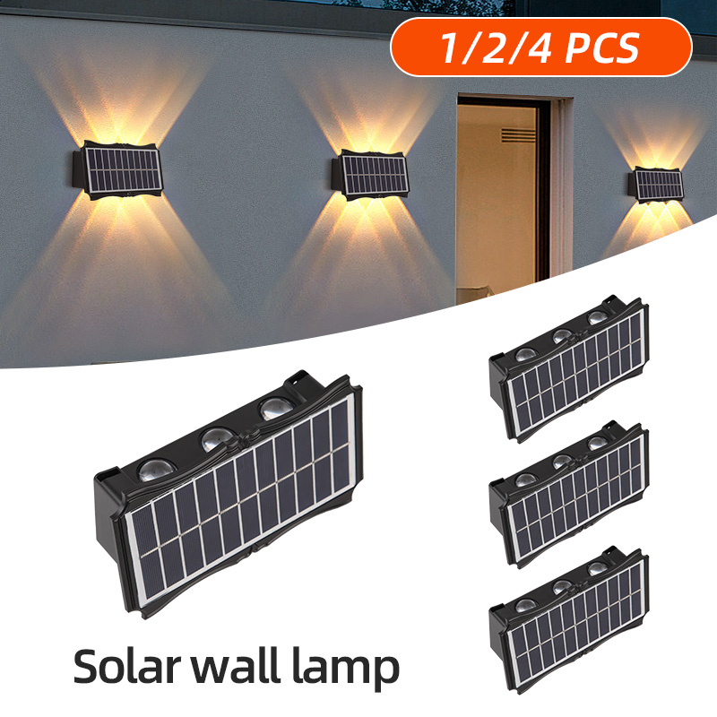 Outdoor Yard Lighting Fixtures - Solar leuchten im Freien LED Wand