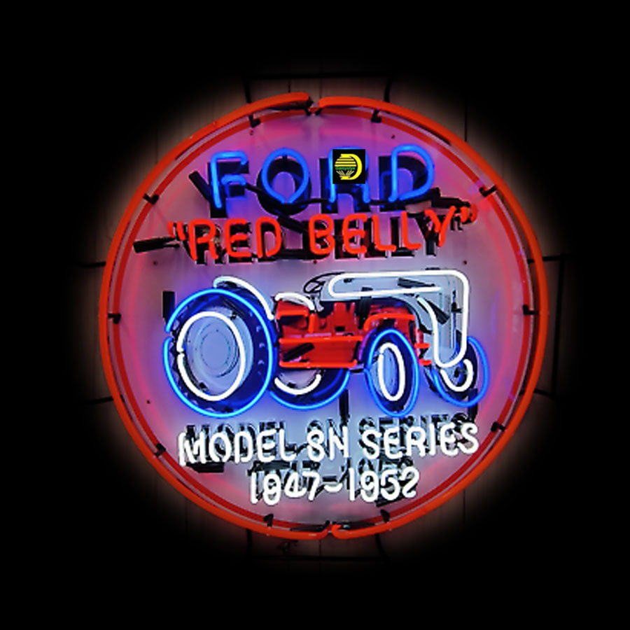 Outdoor Lighting For Store - Für Red Belly Neon Schild Traktor