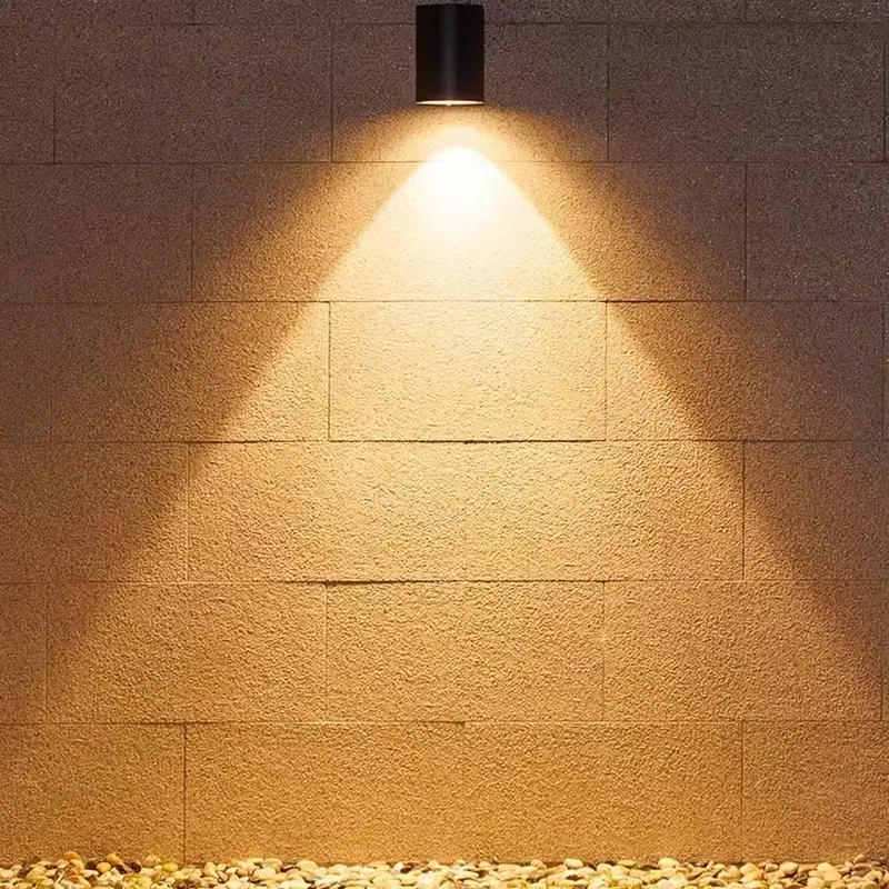 Outdoor Lighting Waterproof - Original Großhandel Grenzmauerleuchte Design Anpassbare Außenwand-LED-Auf-und-Ab-Leuchte