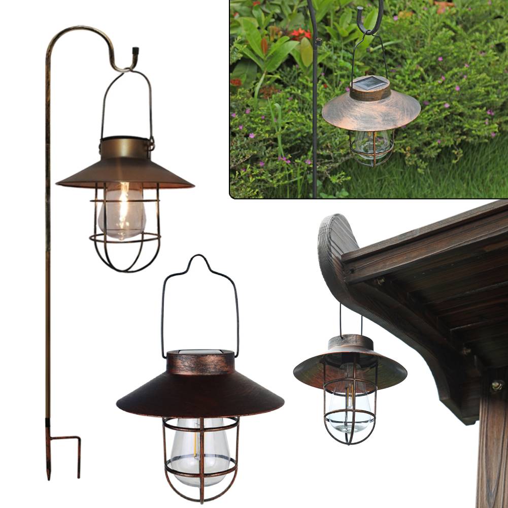Landscape Spike Light - Solar Retro Camping Laterne wasserdichte Vintage