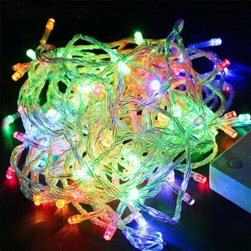 110V 220V 10M 100 LED-Lichterk – Outdoor Lighting Ideas For Party Bewertung und Preis