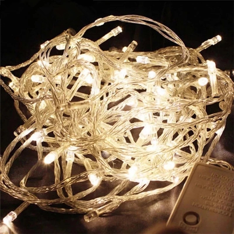 110V 220V 10M 100 LED-Lichterk – Outdoor Lighting Ideas For Party Bewertung und Preis