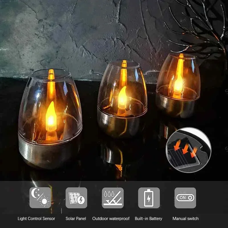 LED Solar Kerzen Licht Flammen – Outdoor Lighting Ideas For Party Bewertung und Preis