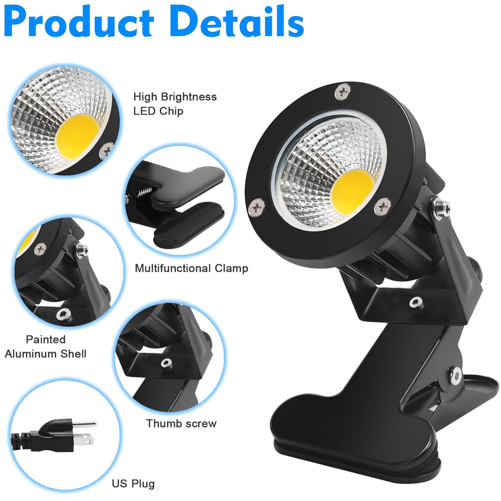 Clip-On-Spot-Licht, wasserdich – Outdoor Lighting Uk Bewertung und Preis