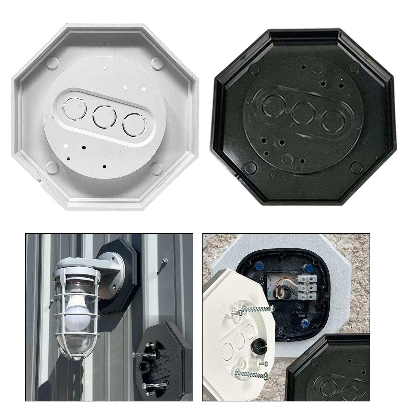Sechseckiger Montageblock aus  – Outdoor Lighting Install Bewertung und Preis