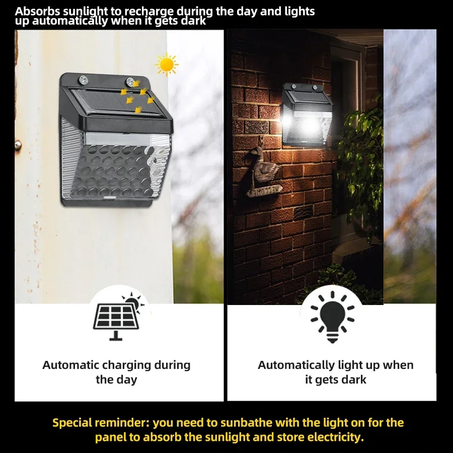 LED Solarleuchte mit PIR-Beweg – Outdoor Lighting Waterproof Bewertung und Preis