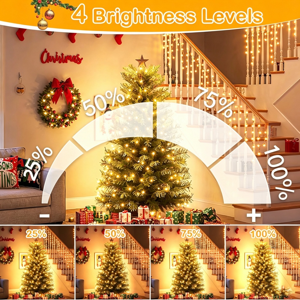 50 m/100 m LED-Lichterkette, g – Outdoor Lighting No Wiring Bewertung und Preis