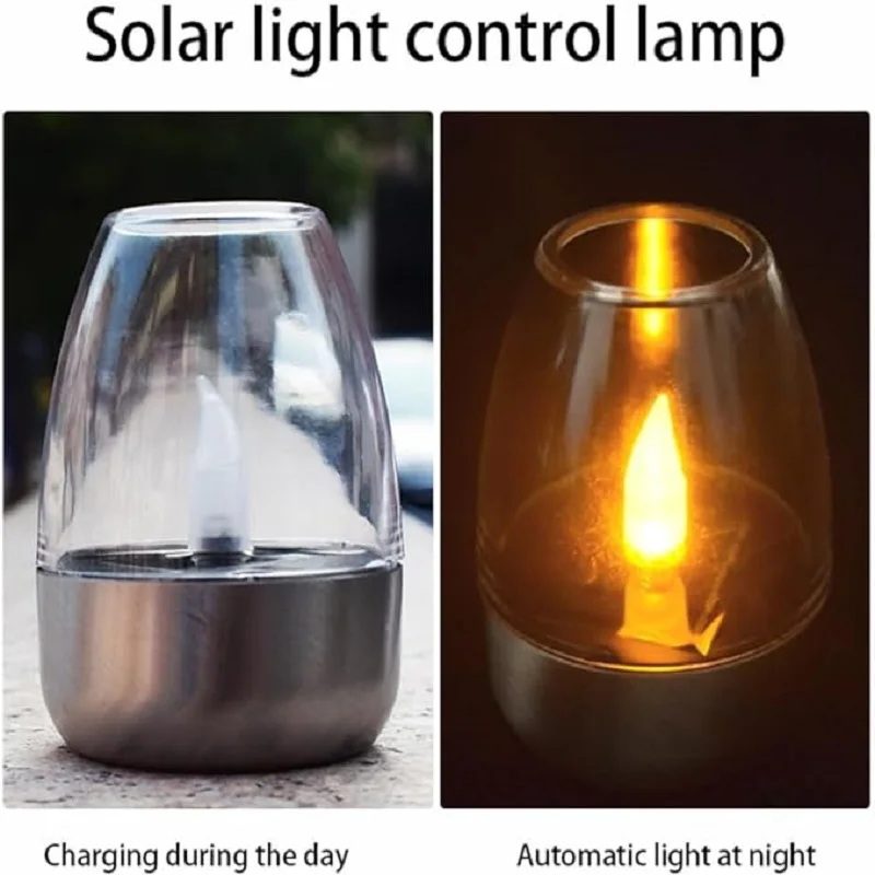 Solarbetriebene flammenlose Ke – Outdoor Lighting Ideas For Party Bewertung und Preis