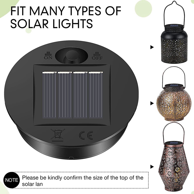 6 Stück Solar leuchten Ersatz  – Outdoor Lighting Solar Panel Bewertung und Preis