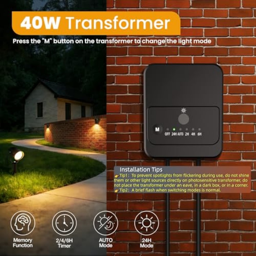 Landschaftsbeleuchtungs-Set Ni – Outdoor Lighting Kits Low Voltage Bewertung und Preis
