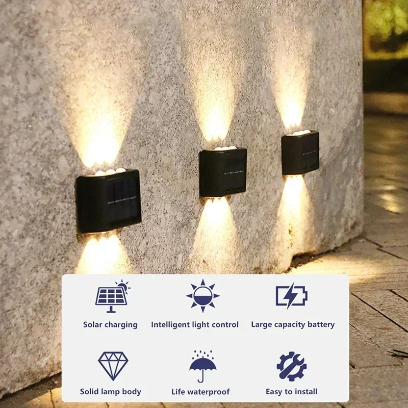 COB Solar-Wandleuchte für Auße – Outdoor Lighting Waterproof Bewertung und Preis