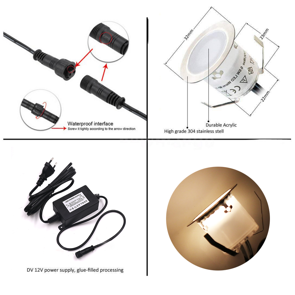 12V LED Deckleuchte für den Au – Deck Step Light Bewertung und Preis