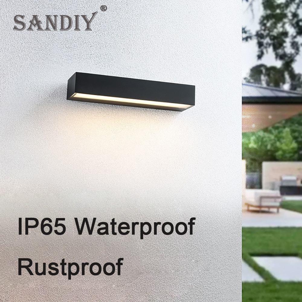 SANDIY Außenwandleuchte, moder – Outdoor Yard Lighting Fixtures Bewertung und Preis