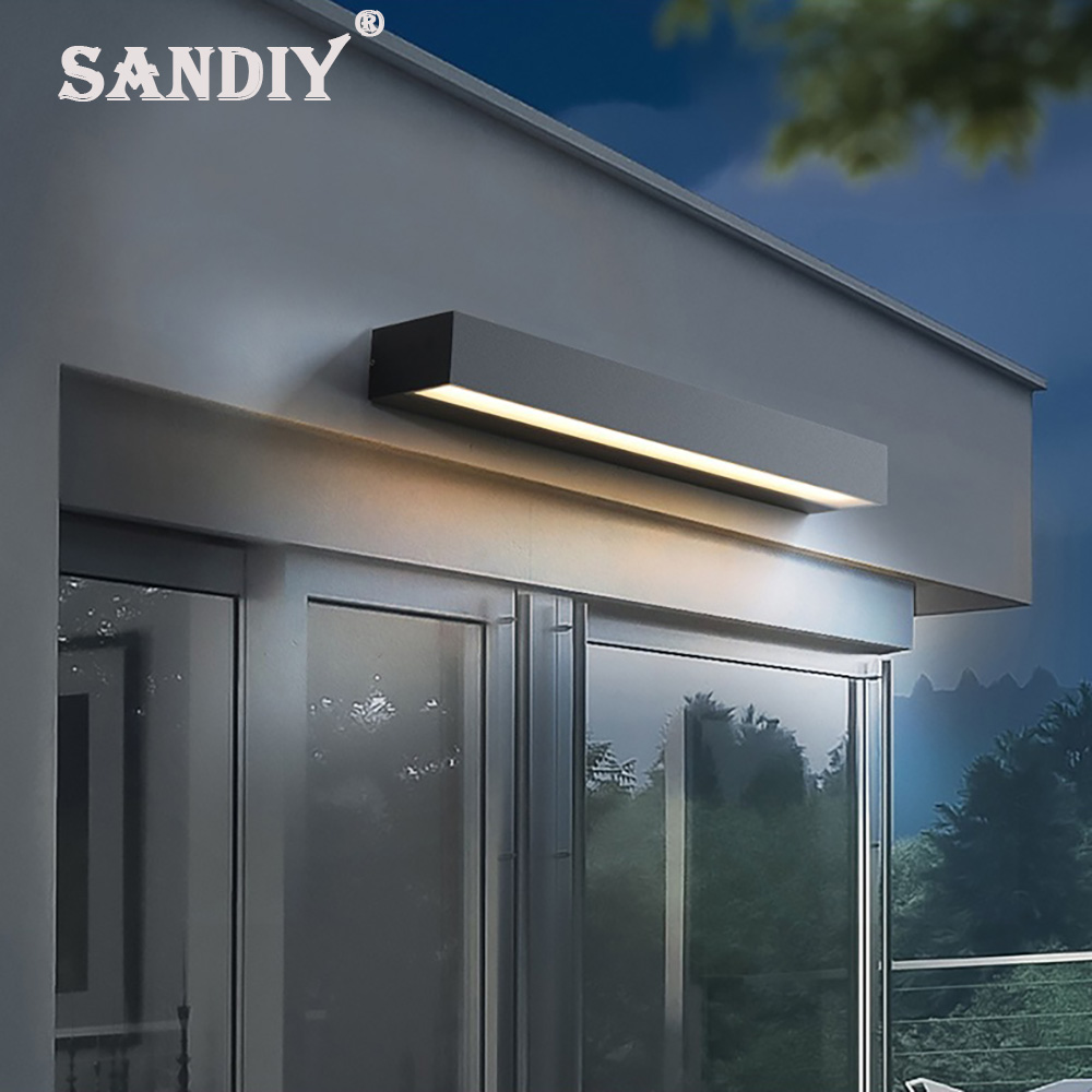 SANDIY Außenwandleuchte, moder – Outdoor Yard Lighting Fixtures Bewertung und Preis