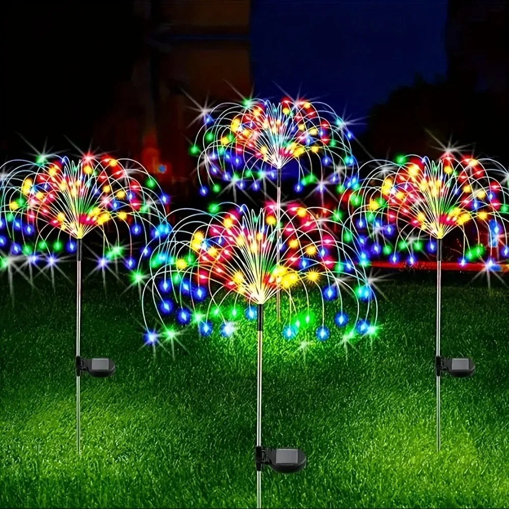 Solar-LED-Feuerwerkslichterket – Outdoor Lighting Ideas For Party Bewertung und Preis