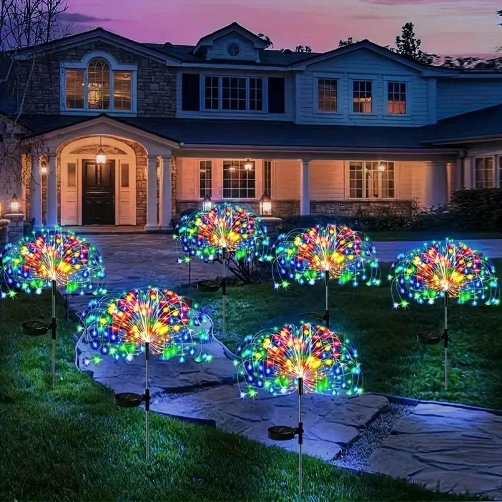 Solar-LED-Feuerwerkslichterket – Outdoor Lighting Ideas For Party Bewertung und Preis