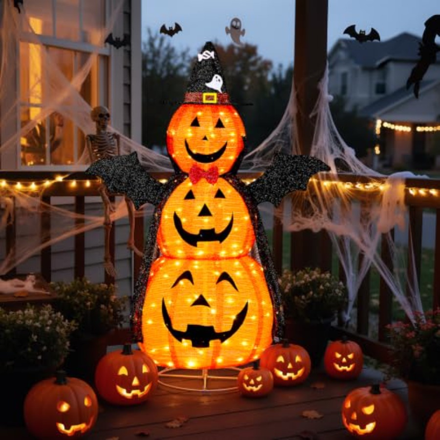 Halloween-Dekorationen für den – Outdoor Lighting Halloween Bewertung und Preis