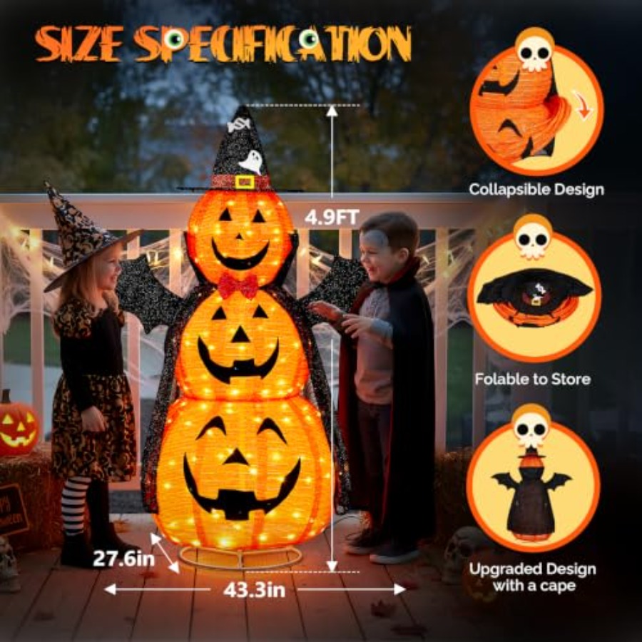 Halloween-Dekorationen für den – Outdoor Lighting Halloween Bewertung und Preis