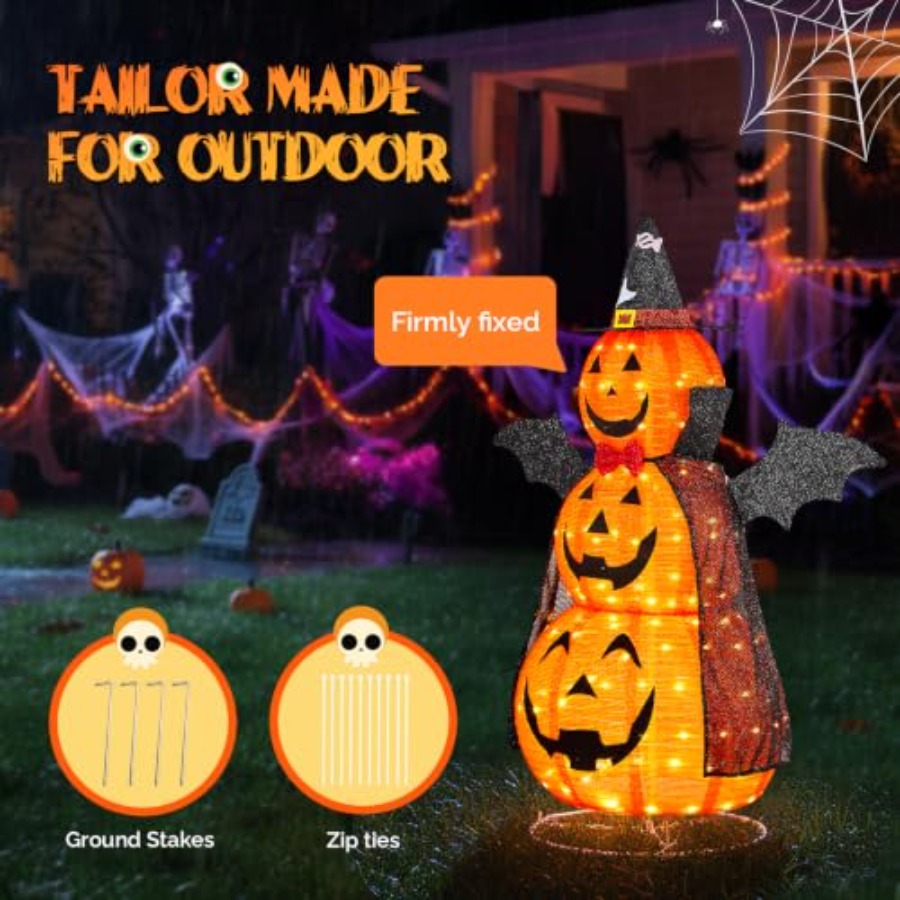 Halloween-Dekorationen für den – Outdoor Lighting Halloween Bewertung und Preis