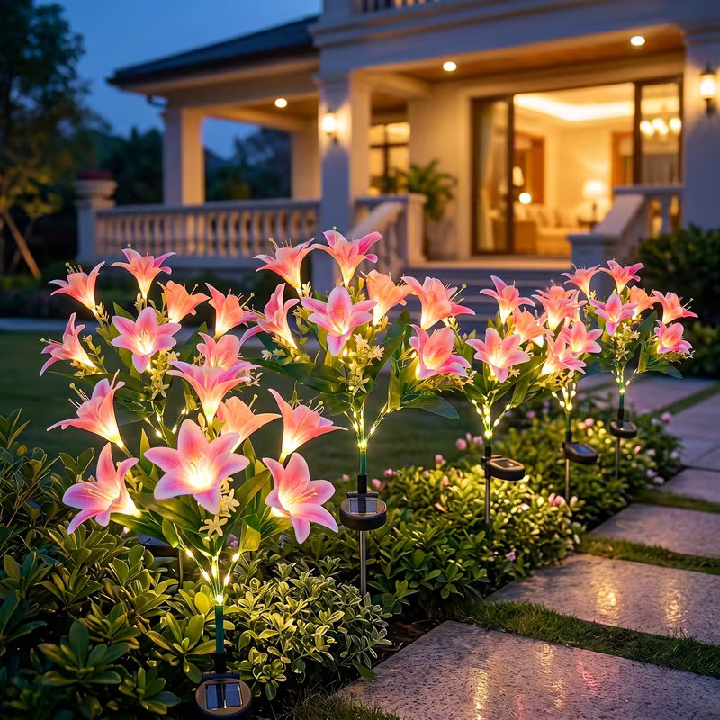 Solar-Lilienblumen-Rasenleucht – Landscape Spike Light Bewertung und Preis