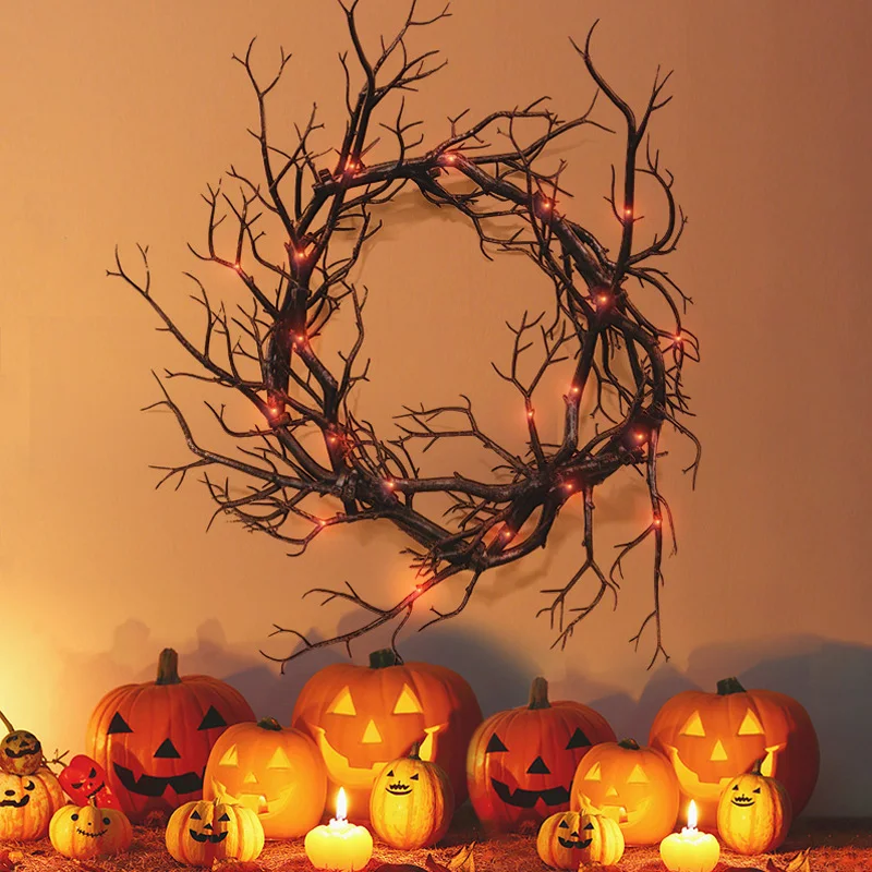 Halloween Dekoration Kranz Dek – Outdoor Lighting Ideas For Party Bewertung und Preis