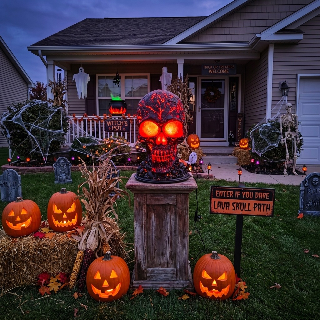 Outdoor-Halloween-Totenkopf-De – Outdoor Lighting Halloween Bewertung und Preis