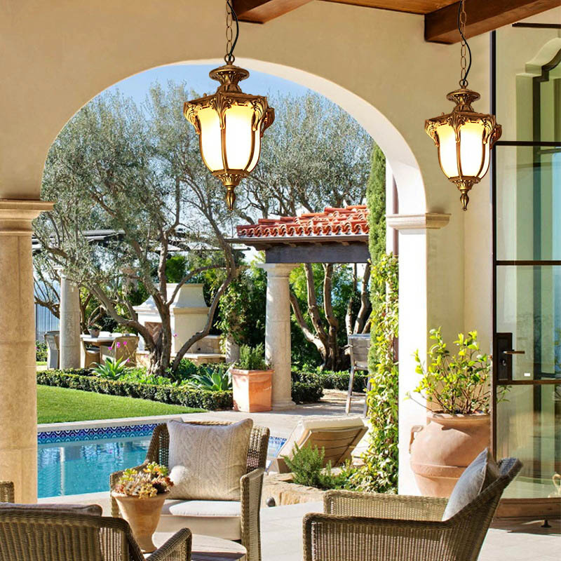 Europäische Outdoor-Veranda-Pe – Outdoor Lighting Bronze Bewertung und Preis