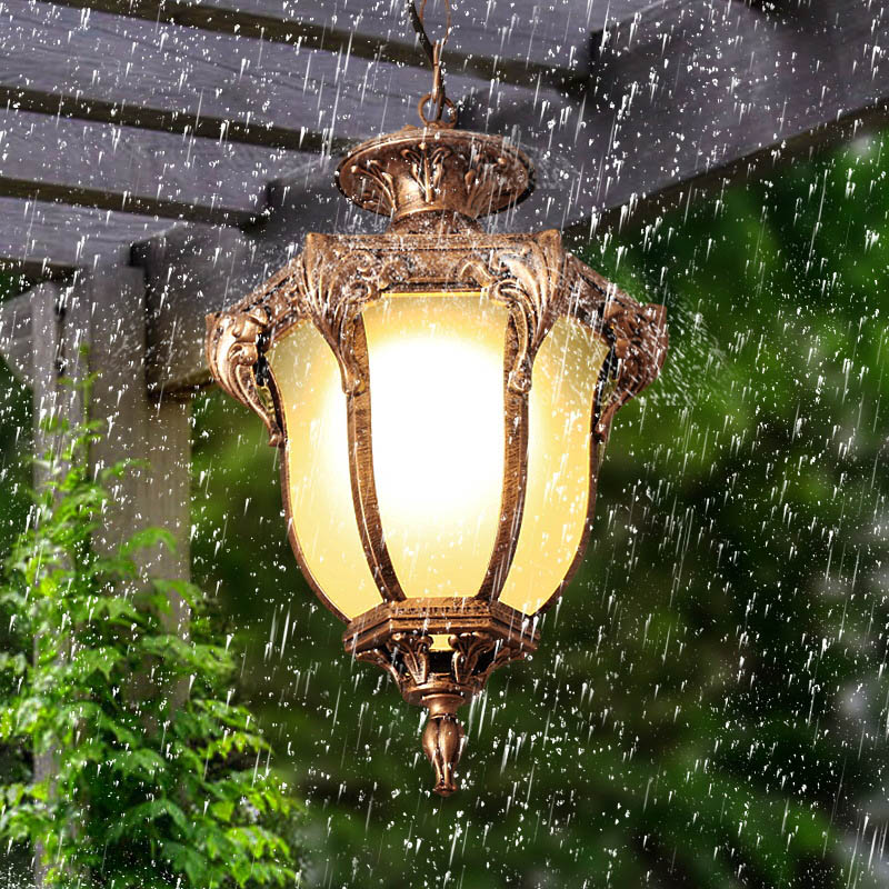 Europäische Outdoor-Veranda-Pe – Outdoor Lighting Bronze Bewertung und Preis