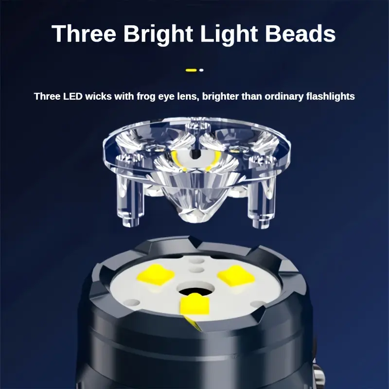 Mini-3-LED-Taschenlampe mit St – Outdoor Lighting Spotlight Bewertung und Preis