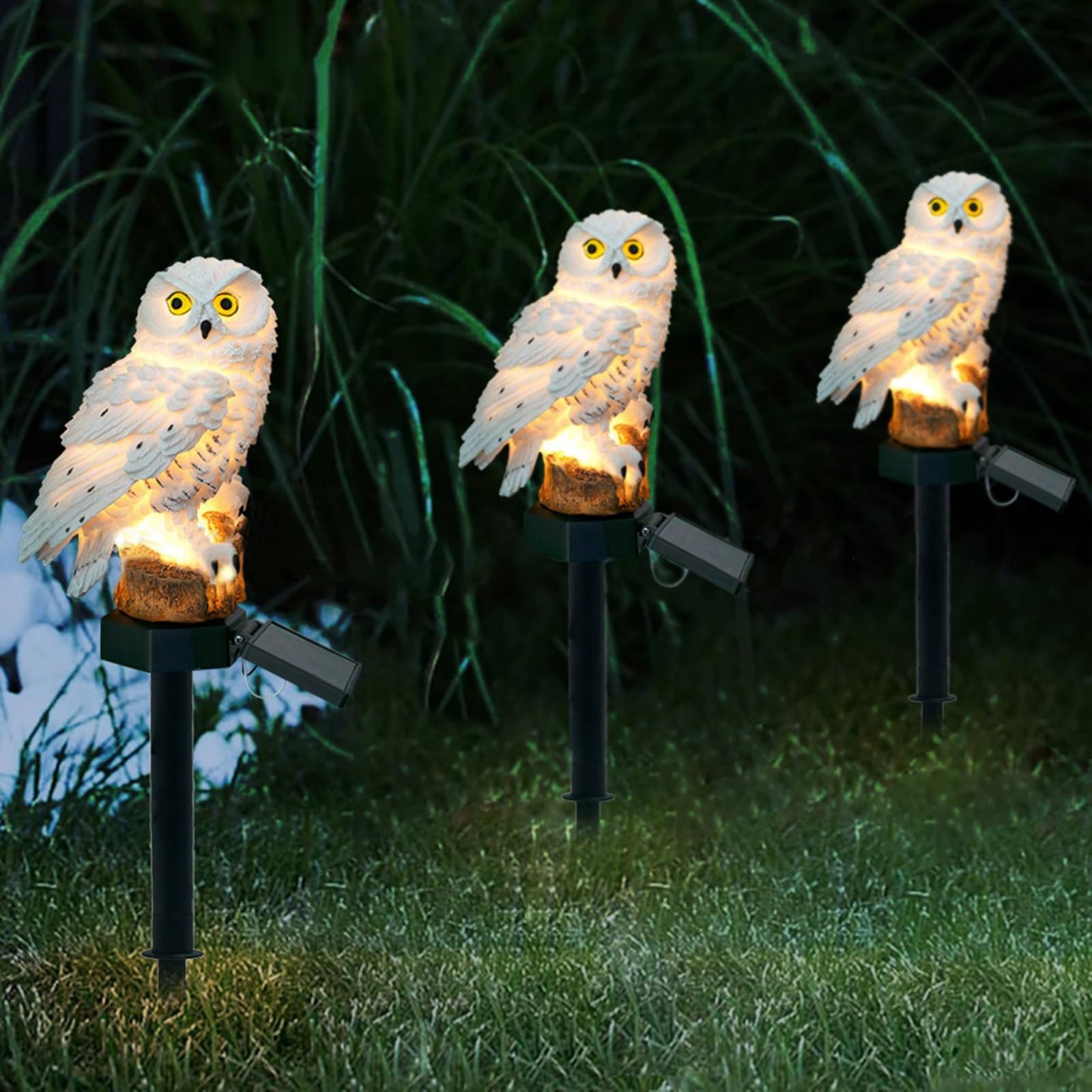 Solar-Eulen-Gartenleuchte, was – Outdoor Lighting Install Bewertung und Preis