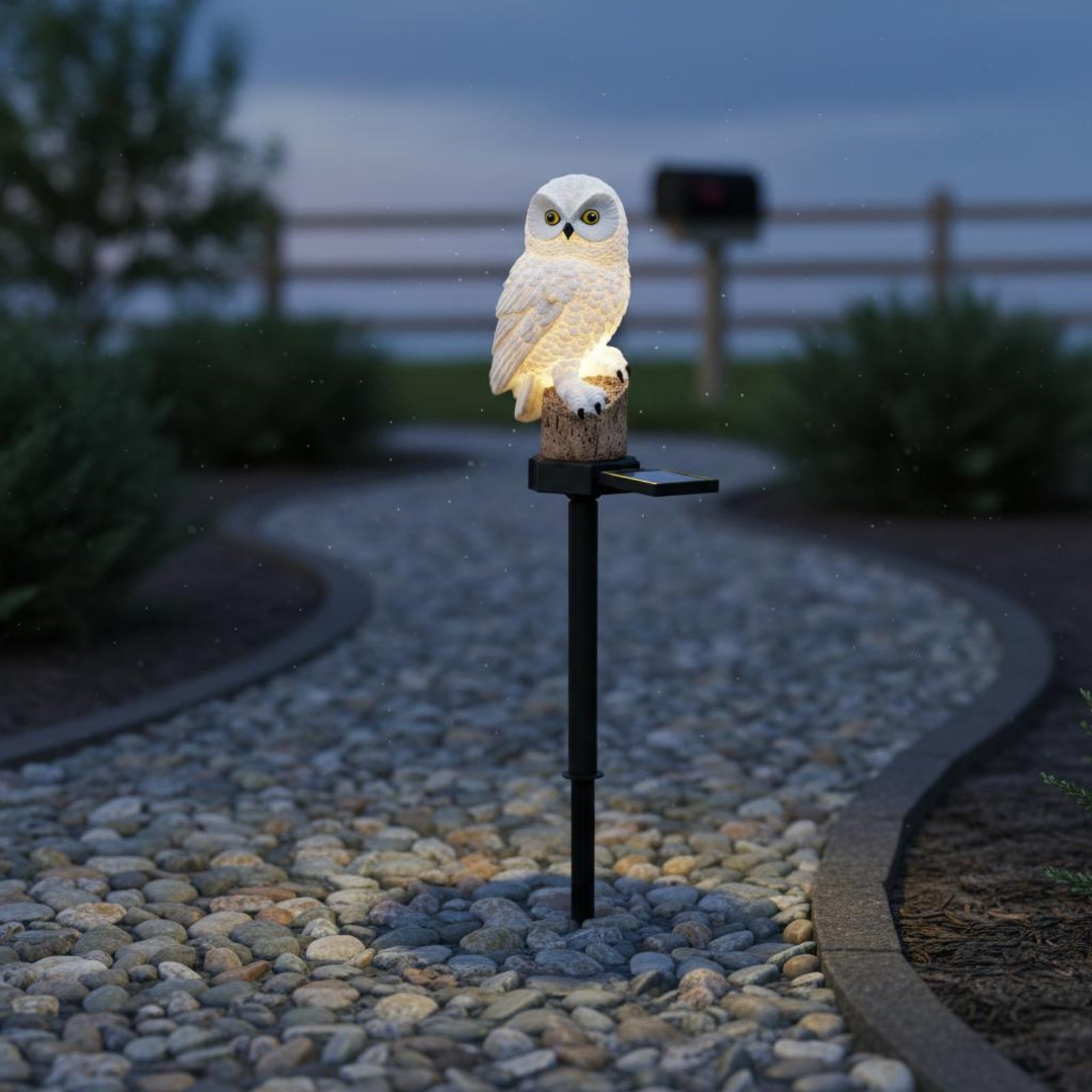 Solar-Eulen-Gartenleuchte, was – Outdoor Lighting Install Bewertung und Preis