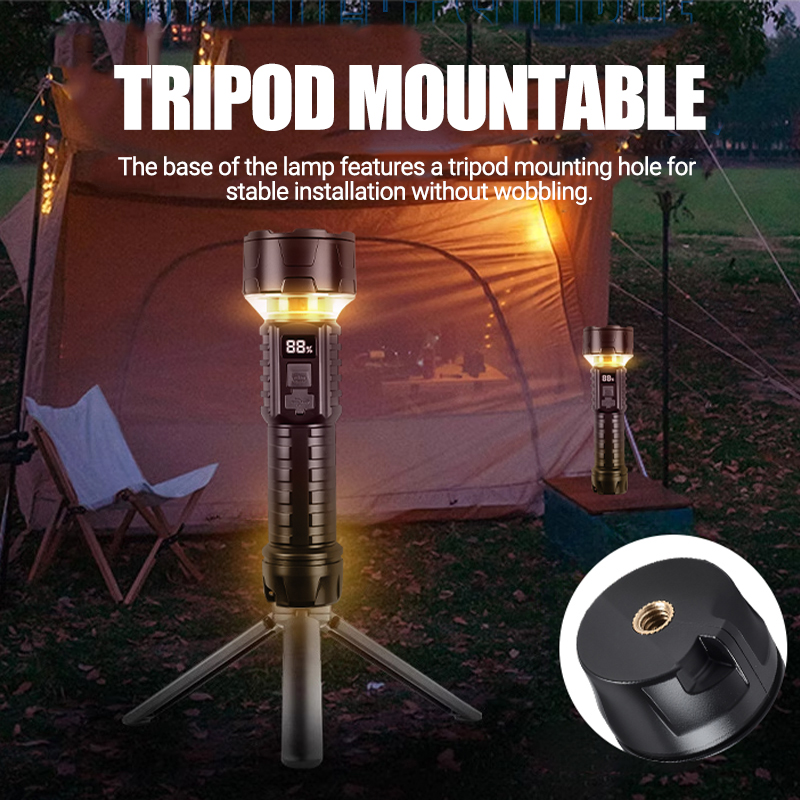COB LED Taschenlampe Wiederauf – Outdoor Lighting Install Bewertung und Preis
