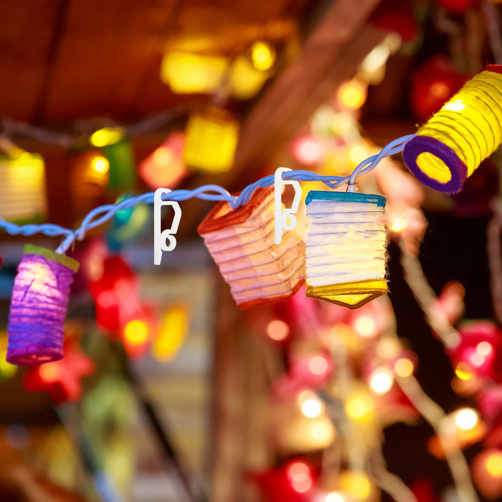 50 Stück Lichterkettenhaken fü – Outdoor Lighting Install Bewertung und Preis