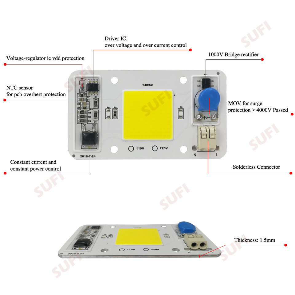 Smart IC 20 watt 30 watt 50 wa – Outdoor Lighting Spotlight Bewertung und Preis