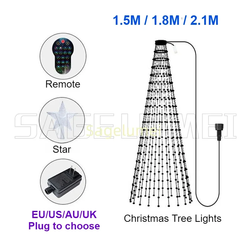 RGBIC 400 LEDs Weihnachtsbeleu – Outdoor Lighting Uk Bewertung und Preis
