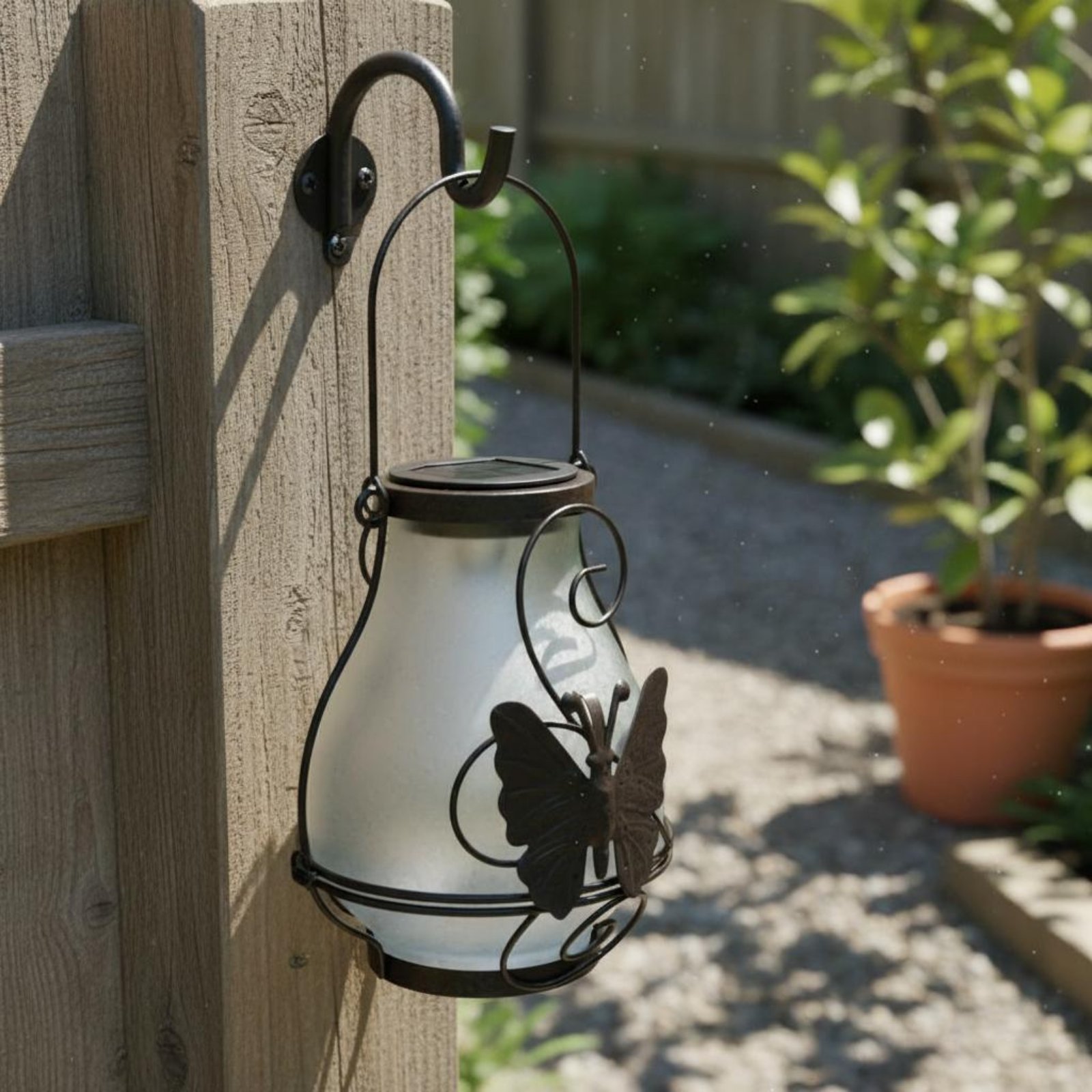 Solar-Schmetterlingslaterne, w – Outdoor Lighting And Decor Bewertung und Preis