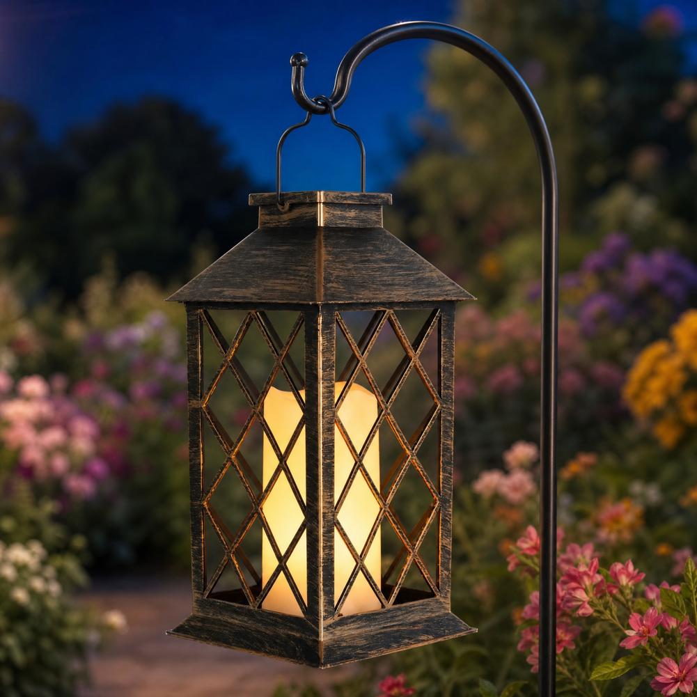 Retro-Solarlaterne, Solar-Kerz – Outdoor Lighting And Decor Bewertung und Preis