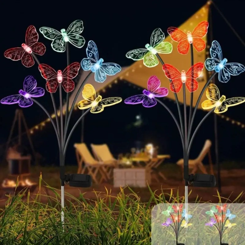 Solarbetriebene Schmetterlings – Outdoor Lighting Waterproof Bewertung und Preis