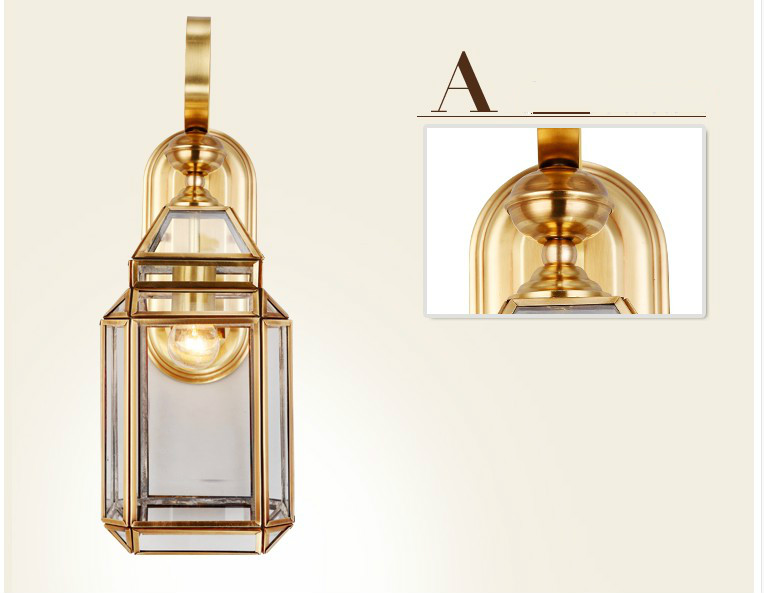 Moderne Bronze Wandleuchte D17 – Outdoor Lighting Bronze Bewertung und Preis