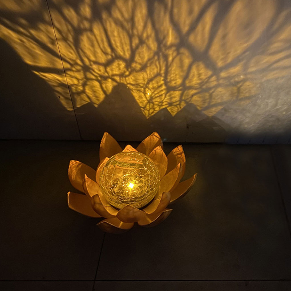 Lotus geformte Garten Solar le – Outdoor Lighting Halloween Bewertung und Preis