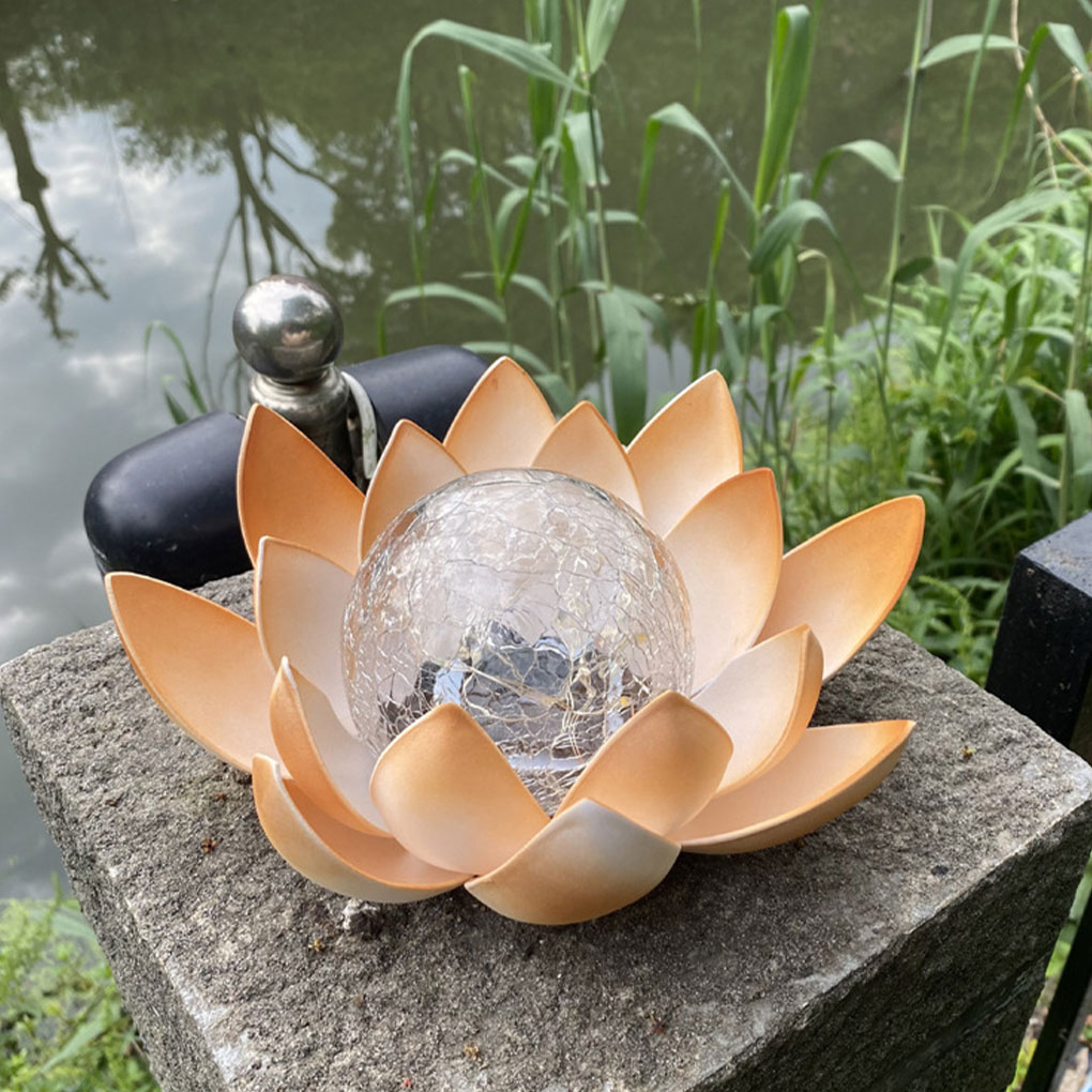 Lotus geformte Garten Solar le – Outdoor Lighting Halloween Bewertung und Preis